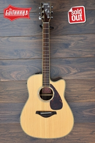 Imagen de guitarra Yamaha FGX-730SCA